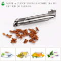 Miniatyrbillede 2 af 5: Te-si, rustfrit stål te-infuser rustfrit stål rør urt S