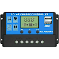 Miniatyrbillede 1 af 5: 1 stk. 20A solcellelader-controller intelligent solpanelregulato