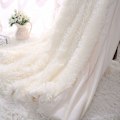 Miniatyrbillede 1 af 5: (Hvid, 130X160CM) Ternet Super Blød Fleece Tæppe Mikrofiber Thr