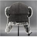 Miniatyrbild 3 av 4: Unisex vintertrapperhatt Anti Wind Aviator Cap