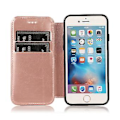 Miniatyrbillede 3 af 5: PU Læder Etui Folio Til Iphone 6p/6sp, Business Stil, Pengepung Funktion, Fald Beskyttelse, Stativ Funktion, Holdbar (Rosenguld)