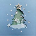 Miniatyrbild 3 av 5: Metallstansar för vinterflingor - Schabloner för DIY-pyssel, scrapbooking, album, papperskort