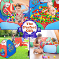 Miniatyrbilde 5 av 5: 5 i 1 Pop Up Kids Tunneltelt, Kids Play House med personlig innendørs/utendørs Pop Up-telt for Ba