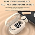 Miniatyrbild 3 av 5: Mini TWS Bluetooth-hörlurar med rektangulär låda mini13s (Svart)