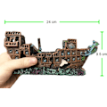 Miniatyrbillede 4 af 5: Dekorationer til akvarier i form af et piratskibsvrag