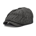 Miniatyrbild 2 av 5: Mörkgrå, pojke hatt platt hatt, tweed Gatsby hatt Ivy irländsk hatt herr