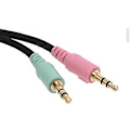 Pikkukuva 5 / 5: 3,5 mm Mikrofonikaapeli 3,5 mm Urosäätimellä, Boom-mikrofonilla, Melunvaimennuksella