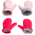 Miniatyrbild 1 av 4: Vinter Baby Vantar Fleece Foder Toddler Pojkar Varma Mjuka Handskar f