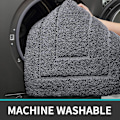 Miniatyrbillede 5 af 5: Skridsikker bademåtte vandabsorberende mikrofiber blød bademåtte,Mach