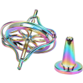 Miniatyrbild 1 av 5: Precisionslegering Anti-gravity Rotationsbalansleksak Gyroskop Stres