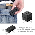 Miniatyrbild 4 av 5: Blå dröm (Noir) Kub Decompression Leksak Infinity Cube, St