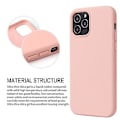 Miniatyrbillede 4 af 5: Flydende Silikon Telefon Cover til iPhone 15 Plus (Gul)