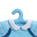 Miniatyrbilde 2 av 5: Fotoramme i harpiks Bildevisningsholder Babyklær Form for stue hjemme (Blå)