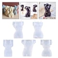 Miniatyrbillede 2 af 4: DIY 3D Kunst Krop Lys Krystal Epoxy Resin Form Menneskelig Gips Voks Silikone Form