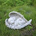 Miniatyrbilde 2 av 5: Engel minnesmerke statue for kjæledyr minnesmerke