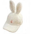 Miniatyrbillede 1 af 5: (54—59cm) Casual Sød Kanin Øre Baseball Cap Efterår Vinter Ansigt