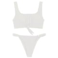 Miniatyrbillede 1 af 5: Dame bikini badedragt todelt, strop bikini badedragt todelt badedragt