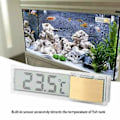 Miniatyrbillede 4 af 5: LCD Digitalt Akvarium Vandtank Temperatur Termometer Krystal LCD Glas (Guld)