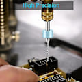 Miniatyrbillede 2 af 5: 50 stk. karbid mikrobor sæt 0,1-1,0 mm PCB borebit til CNC gravering ( )