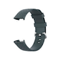 Pikkukuva 2 / 5: Pehmeä älykellon ranneke urheiluranneke korvaava Fitbit-Charge 3/4:lle (S harmaa)