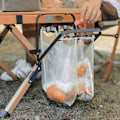 Miniatyrbilde 5 av 5: Sammenleggbar søppelposeholder, bærbar søppelposeholder, sammenleggbar