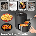 Miniatyrbillede 2 af 5: De Originale Genanvendelige Airfryer-Foringer – Madkvalitetssilikon | Ai