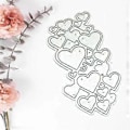 Miniatyrbillede 4 af 5: Kærlighedsstreng Metal Skæreforme til DIY Prægning Scrapbooking Kortfremstilling