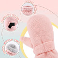 Miniatyrbild 2 av 4: Vinter Baby Vantar Fleece Foder Toddler Pojkar Varma Mjuka Handskar f