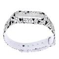 Miniatyrbillede 1 af 4: Udskiftningsrem silikone armbånd til miband 2 xiaomi 2 smart armbånd (mønster 6)