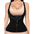 Miniatyrbillede 1 af 3: Neopren Taljetræner Body Shaper Korset Body Sweat Mavekontrol Cincher Kvinder (X-Large Blå)