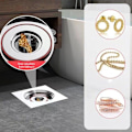 Miniatyrbild 3 av 5: 2-pack Passar för 40-50mm Avloppssäker Golvavloppskärna, ABS Showe