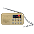 Miniatyrbillede 1 af 3: Bærbar radio, FM AM radio batterier og net, MP3, højttaler, TF