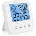 Miniatyrbild 1 av 5: Digital inomhus termometer hygrometer med hög precision, digital inomhus hygrometer, termometer