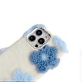 Miniatyrbild 5 av 5: Plushblomm TPU-fodral för iPhone 16 Pro Max (Stil A)