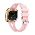 Pikkukuva 3 / 4: Fitbit Versa 3 / 4 silikoniranneke S (vaaleanpunainen)