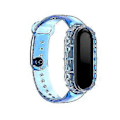 Miniatyrbilde 4 av 4: for Xiaomi Mi 6 5 / Amazfit Band 5 universell TPU integrert erstatningsreim klokkebånd