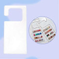 Miniatyrbilde 3 av 5: Neglekunst Displaybrett Negle Display Rack Brett Negle Display Stativ Stabil Holdbar Akryl Negler Display Hylle for Salonger Nybegynner (Klar L)