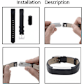 Miniatyrbilde 4 av 5: Utskiftbar lærreim kompatibel med Fitbit Alta/Fitbit