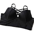 Miniatyrbillede 4 af 5: Dame Plus Size Badedragt Stroppy Høj Talje Bikini Badedragt M-.