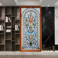 Miniatyrbilde 1 av 5: (38.5*200cm*2stk) 3D-effekt plakat dørklistremerke 20