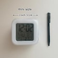 Miniatyrbild 3 av 5: Stitch Anime LED Digital Väckarklocka för Flickor - Söt Storlek, 8cm,3 tum, 7 Färger Byter, Temperatur, Perfekt för Flickors Sovrum(13) 52