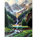 Pikkukuva 1 / 5: 30x40 cm 5D DIY-timanttimaalaus, Panoraamavesiputous
