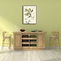 Miniatyrbild 5 av 5: Wekity Blad och Text Väggkonst Canvas Print Poster, Enkel Retro Naturkonst Bläckteckning Dekoration för Hem Vardagsrum Sovrum Kontor (Set om 3 Oinramade, 2