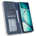Pikkukuva 2 / 5: OnePlus Ace 2 Pro 5G:lle Retro PU-nahkainen kotelo, iskunkestävä lompakko, teline, puhelimen suojakotelo (tyyli C)