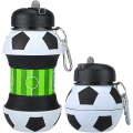 Miniatyrbilde 1 av 5: (B)550 ml Sports Silikon Vannflaske - Drikkeflaske for Barn, Jenter og Gutter