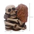 Miniatyrbillede 1 af 3: Halloween Hele Prop Intimiderende Kranie Resin Hoved Dyrehoved N