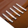 Miniatyrbillede 3 af 5: Syklemme Pakke med 20 Rustfrit Stål Klemmeklips 3\" Målebånd Quilter lineal til Wonder Clips,