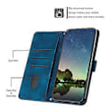 Pikkukuva 4 / 5: PU + TPU -kotelo Motorola Moto G Stylus 5G 2024:lle (Sininen)