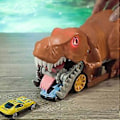Miniatyrbillede 4 af 5: Dinosaur-Krokodille-Haj Lastbil med Lys og Brøl Lyde Dinosaur Legetøj (Krokodille. -10 biler)