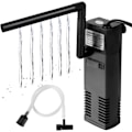 Miniatyrbilde 1 av 5: Akvarie Vannstrømfilter 4W 300L/H Internt Akvariefilter 60L Akvariepumpefilter med Filter S